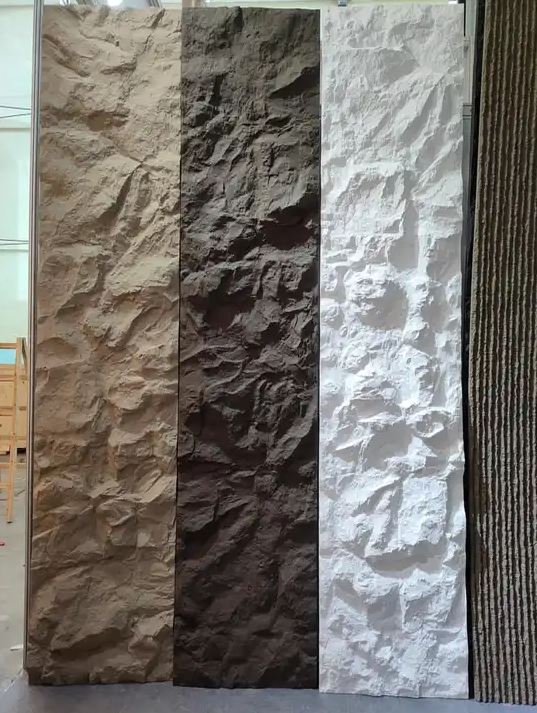 PU Stone Veneer Cladding Panels Exterior Wall