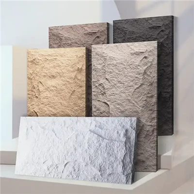 New Material Exterior And Interior PU Faux Stone Wall Panels