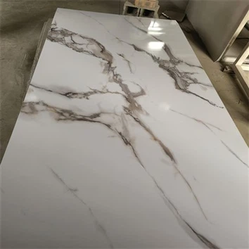 UV PVC Artificial Marble Sheet For Decoration