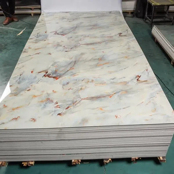 Waterproof Fireproof Uv Marble Sheet Board