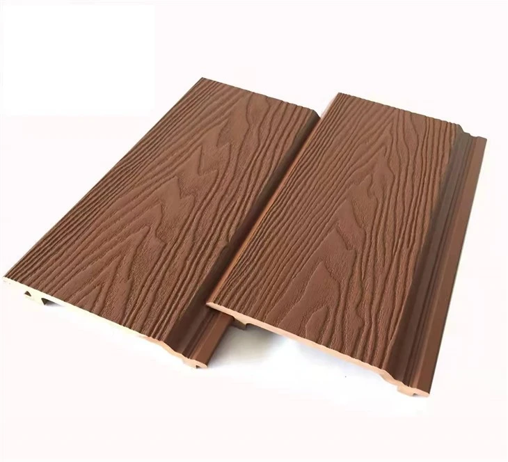 Wood Plastic Wall Fluted Cladding Decorative Outdoor Wpc Wall Panel