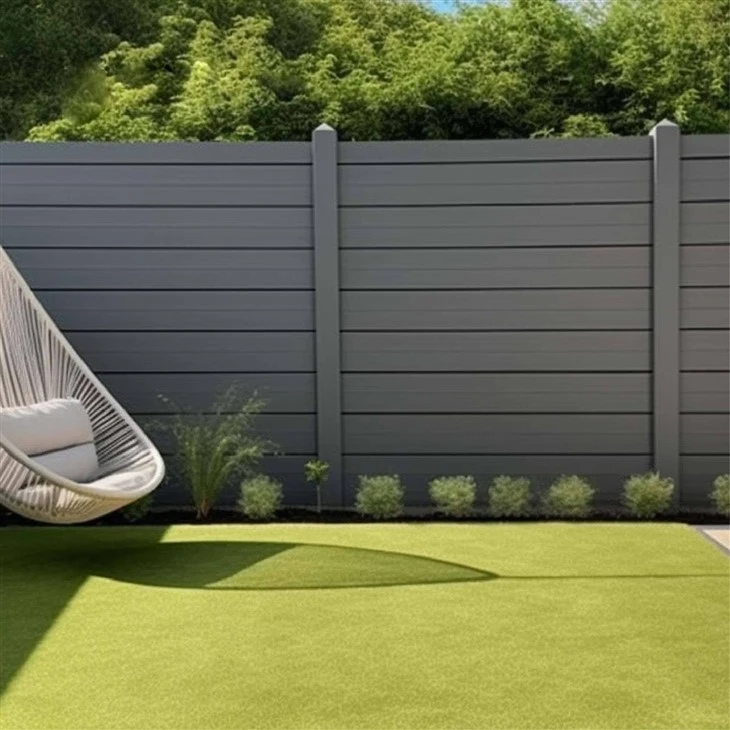 Waterproof Outdoor Wpc Wall Fence